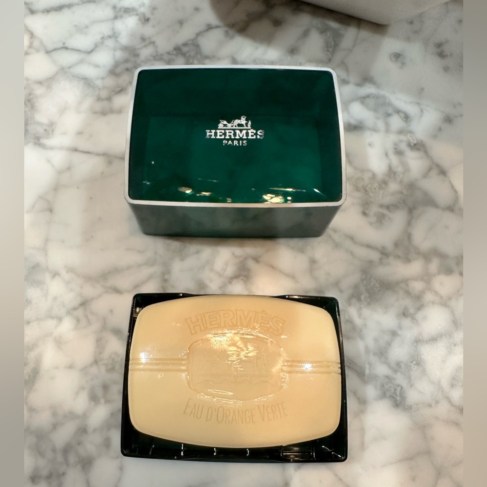 Hermes Eau D’Orange Verte Luxury Perfumed Soap New & Sealed 3.5 oz